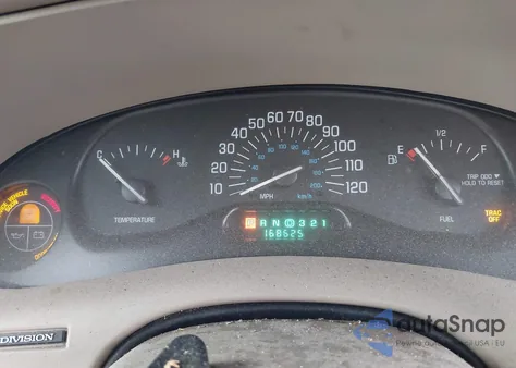 2002 Buick Century Custom z USA, uszkodzony, nr VIN 2G4WS52J621172673